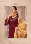 Suryajyoti Neeza 1 Designer Ethnic Wear Jam Stain Ready Made Collection